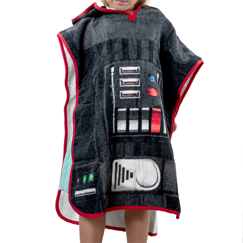 Poncho Salida De Baño Infantil Star Wars  Darth Vader