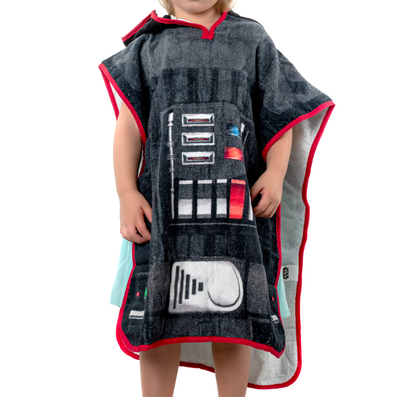 Poncho Salida De Baño Infantil Star Wars  Darth Vader