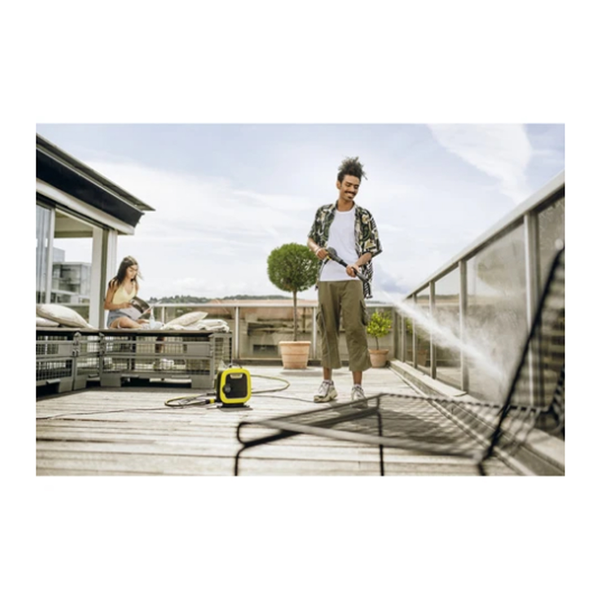 Hidrolavadora Eléctrica Portátil Karcher K Mini 1600psi