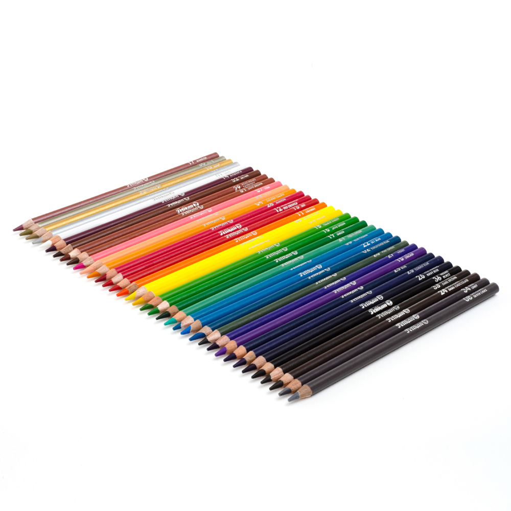 Lápices de Colores Pelikan con  36 largos 