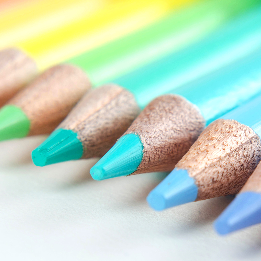 Lápices de Colores Pastel Pelikan con 12 piezas