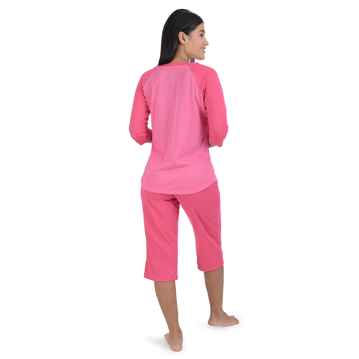 Pijama Mujer Nite Nite 402 Manga 3/4 y Pantalón Capri