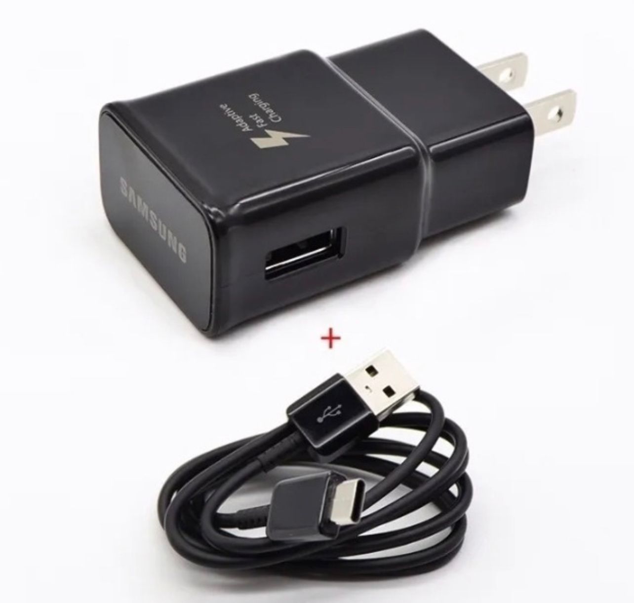 Turbo Cargador Samsung de carga rápida con entrada tipo c