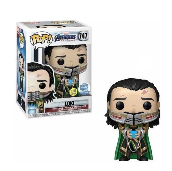 Funko Pop! Marvel: Avengers Endgame - Loki con Tesseracto #747