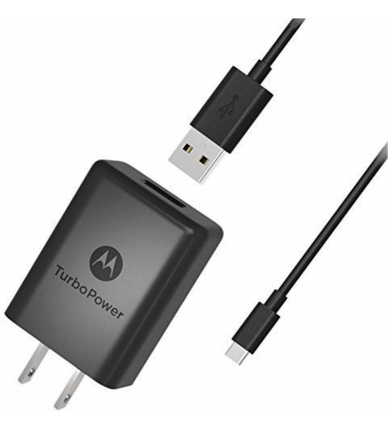 turbo cargador motorola con entrada tipo c