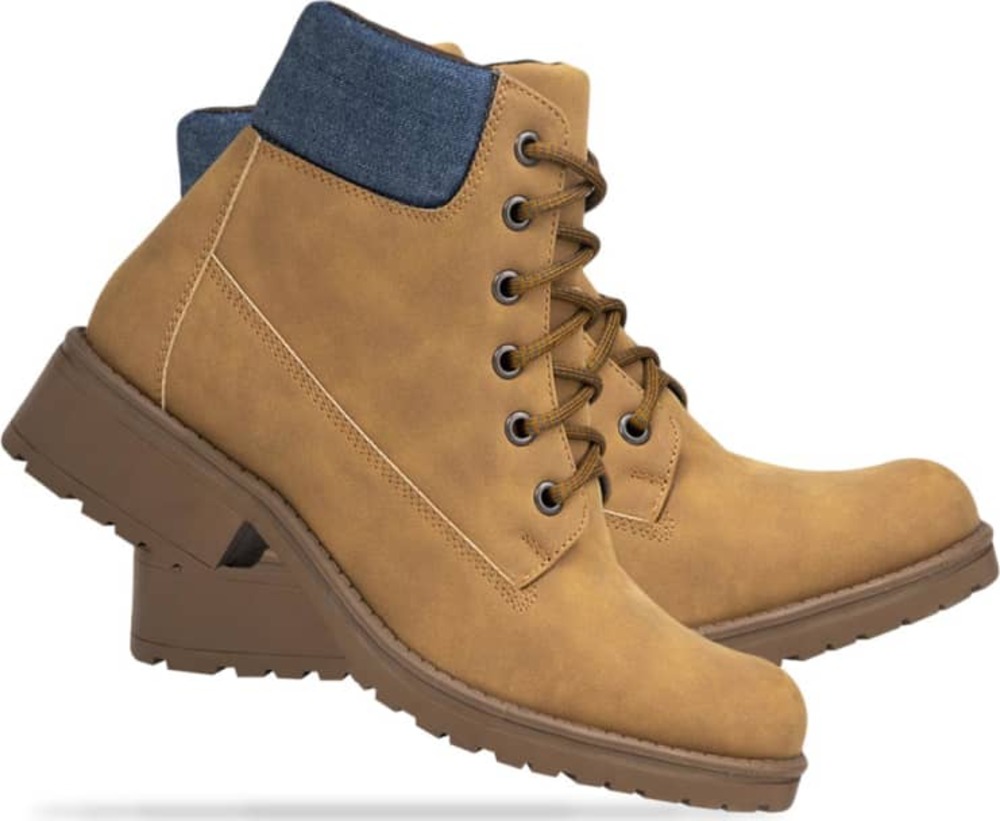 Bota Hiker, Para Dama, Color Camel, Marca Kebo 1010662