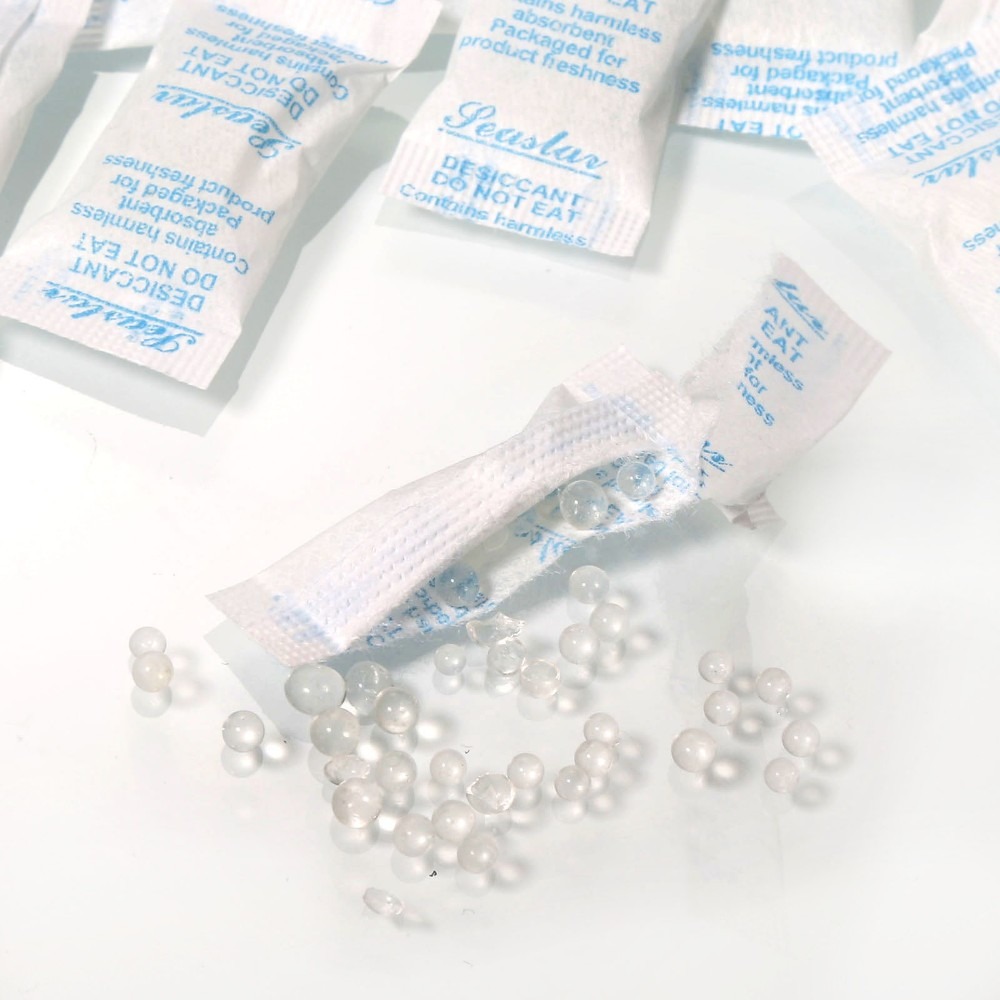 100 Bolsas Desecantes Gel De Silice De 1 Gramo Quita Humedad
