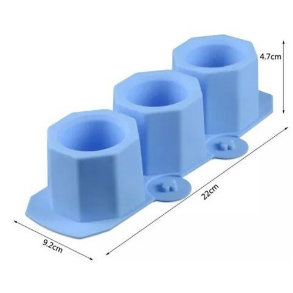 Moldes De Silicon Multiusos Para Maceta Hielo Vela Creativo Para Manualidades Y Decoracion