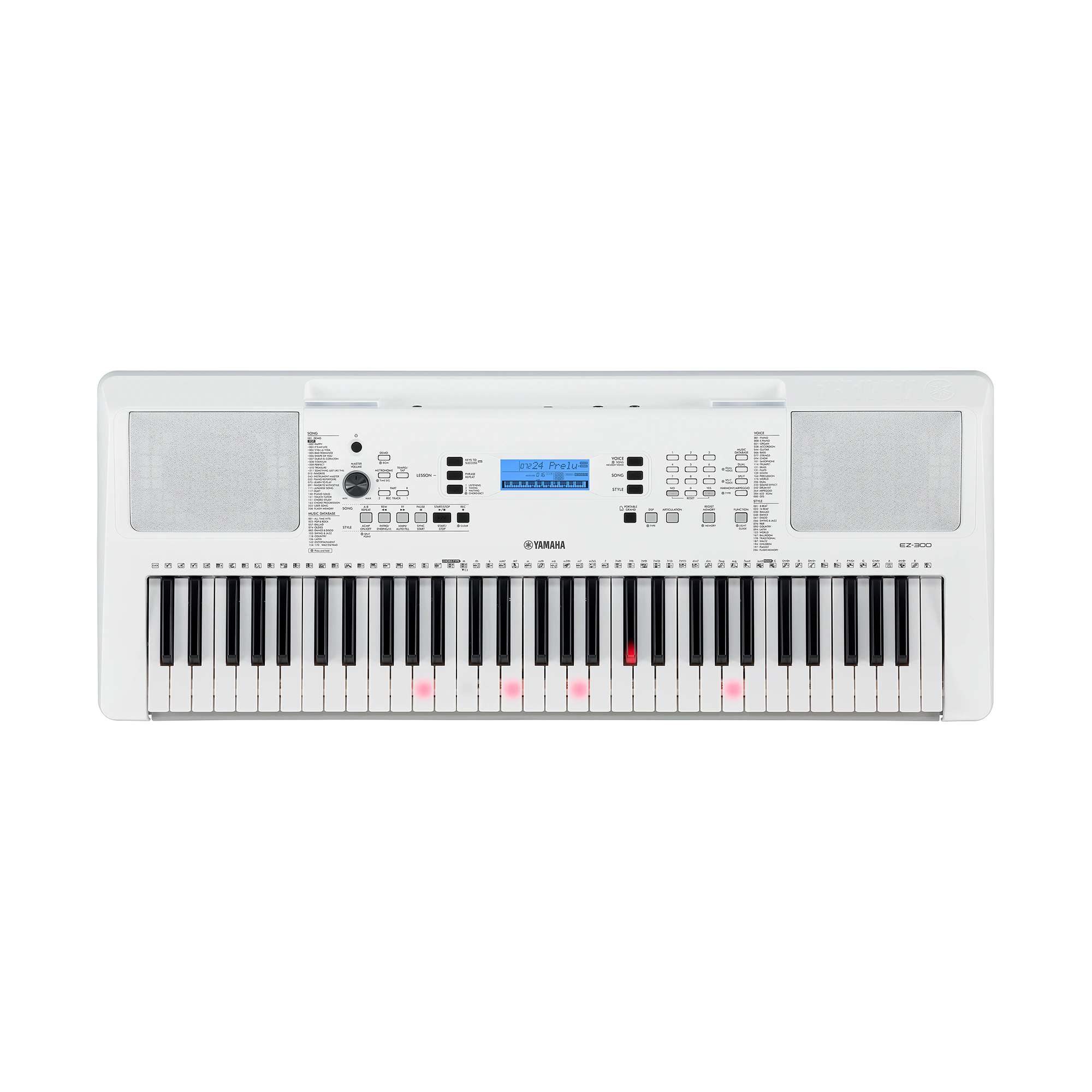 Yamaha Ez300 Teclado Portátil De 61 Teclas Con Teclas Iluminadas