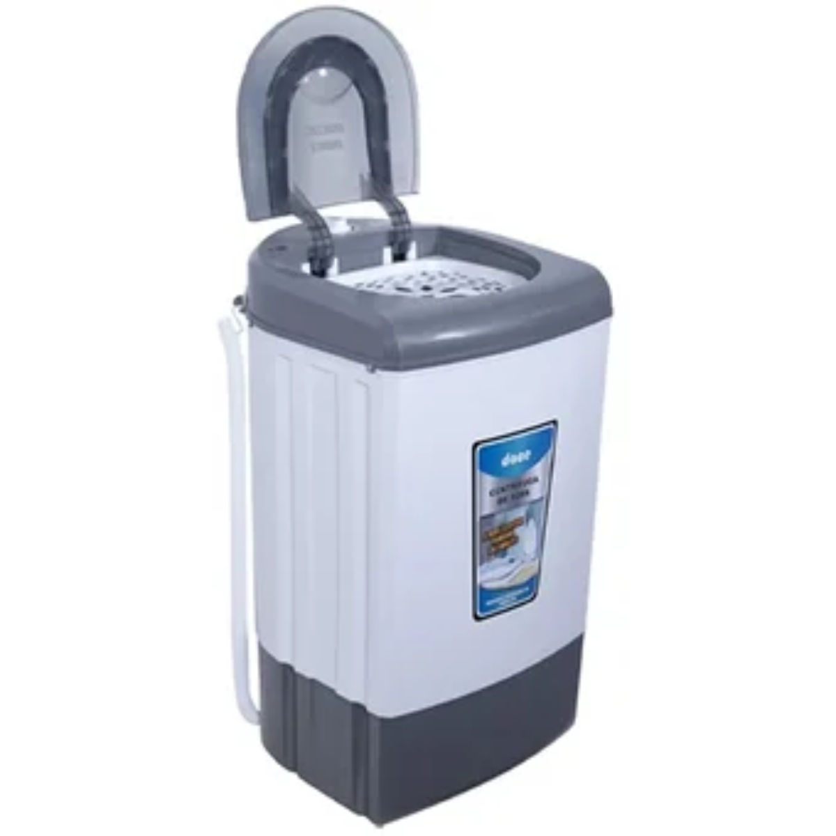 CENTRIFUGADORA DACE SD37 8KG BLANCA/GRIS ORT9**