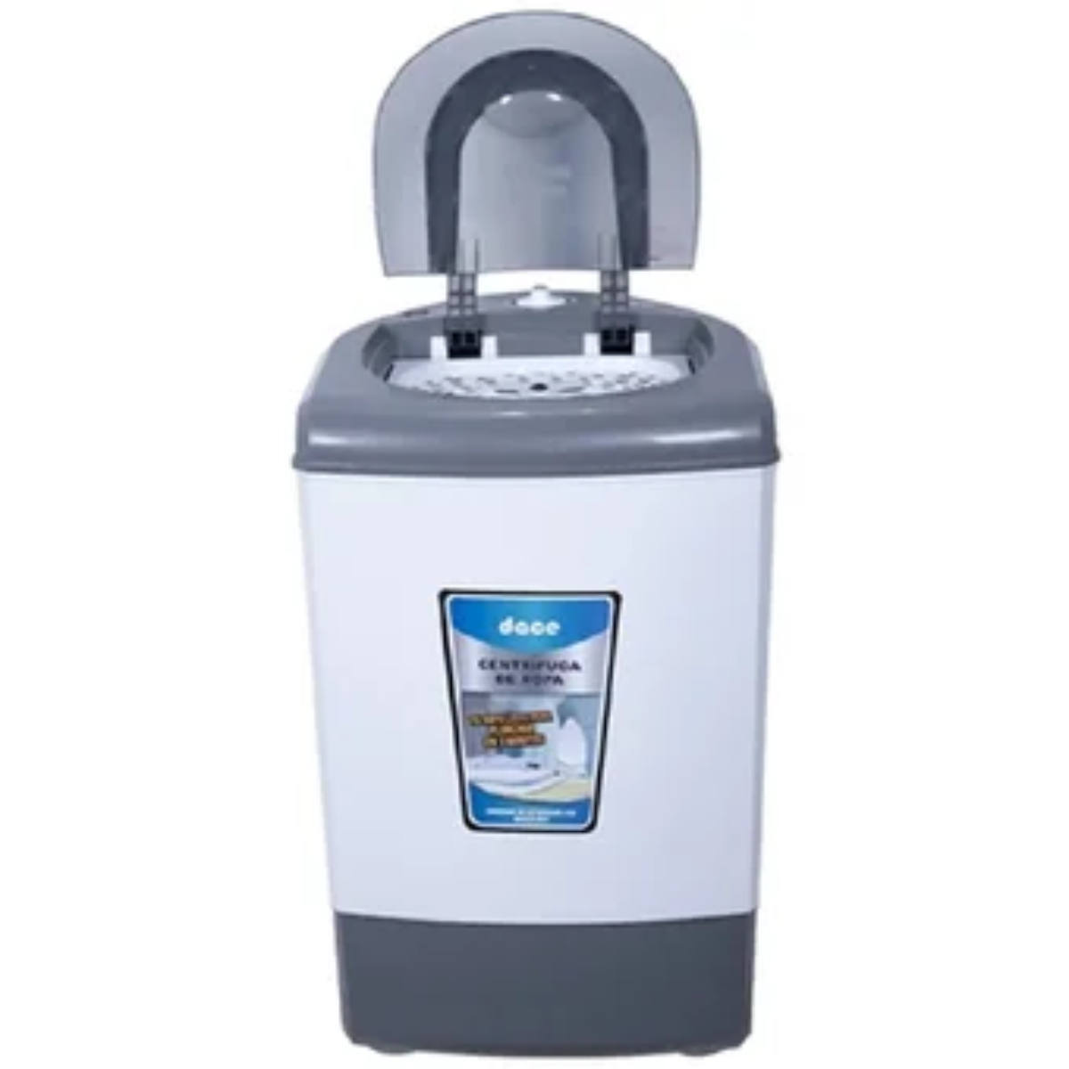 CENTRIFUGADORA DACE SD37 8KG BLANCA/GRIS ORT9**