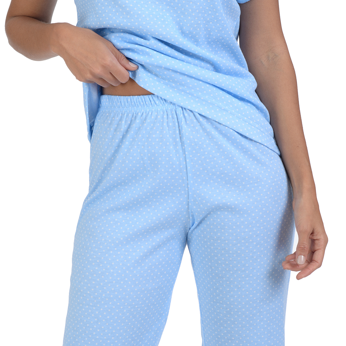 Pijama Mujer Nite Nite 604 Manga corta y Pantalón Capri