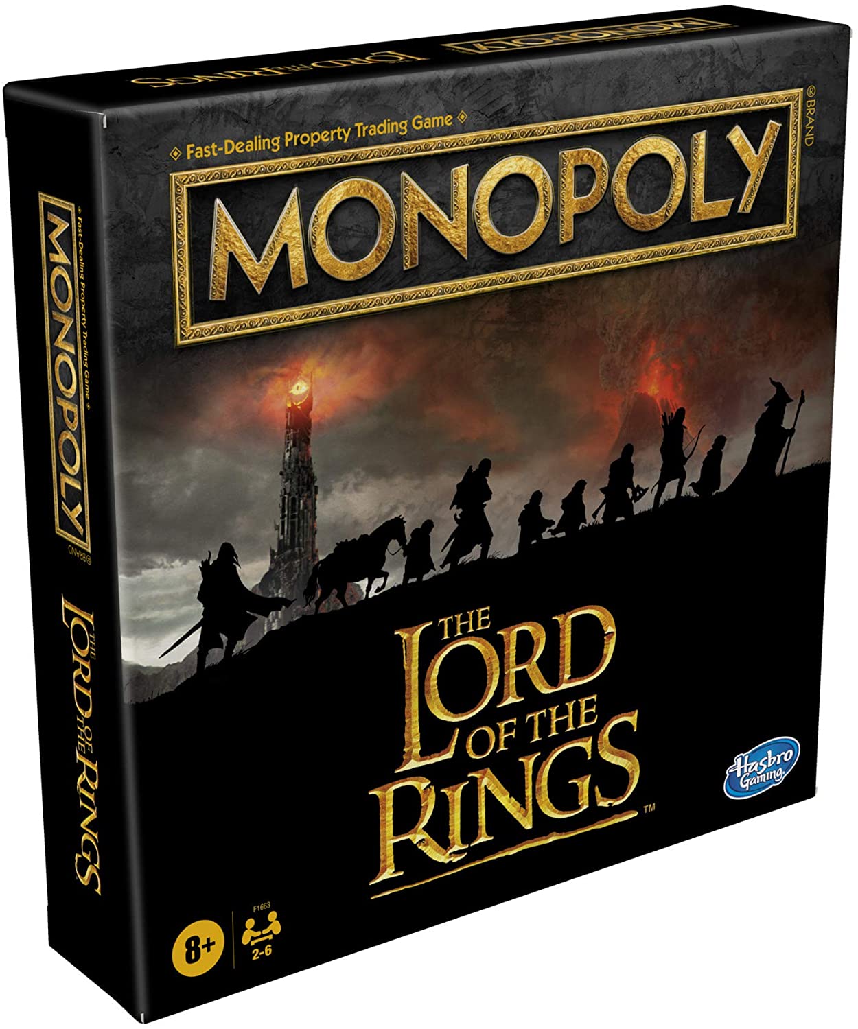 Hasbro Monopoly: Señor De Los Anillos Juego De Mesa. Nuevo