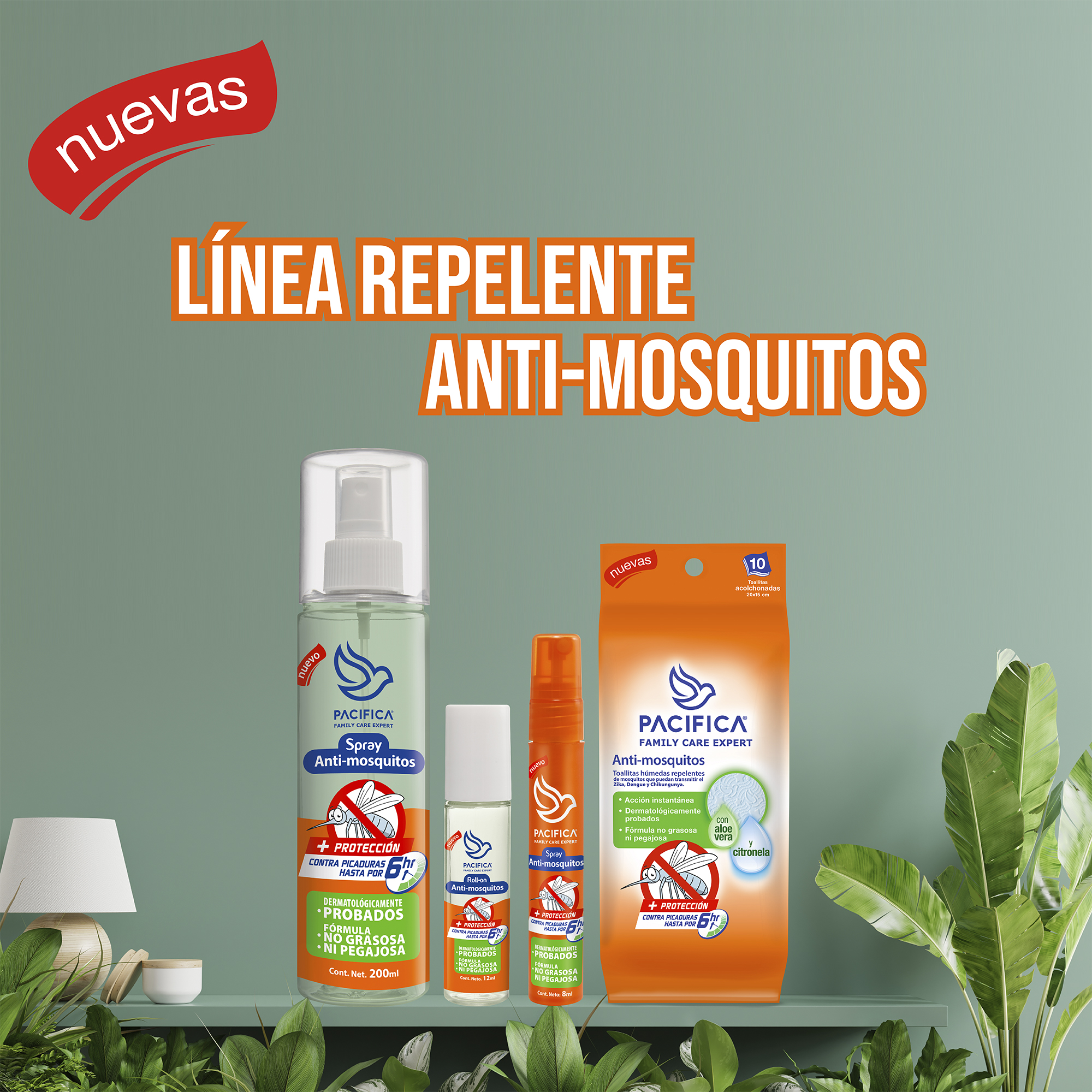 Repelente De Mosquitos Roll-on 12 Ml Pacifica