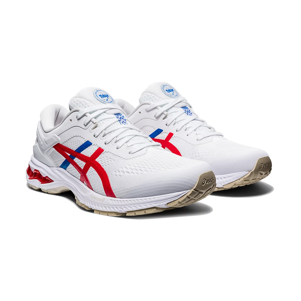 Tenis Asics Hombre Gel Kayano 26 Blanco 1011A771.100