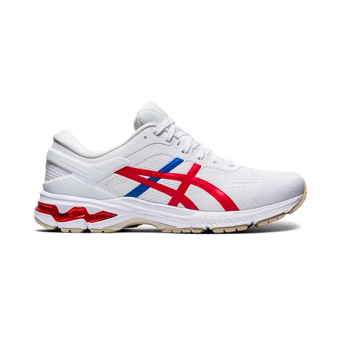 Tenis Asics Hombre Gel Kayano 26 Blanco 1011A771.100