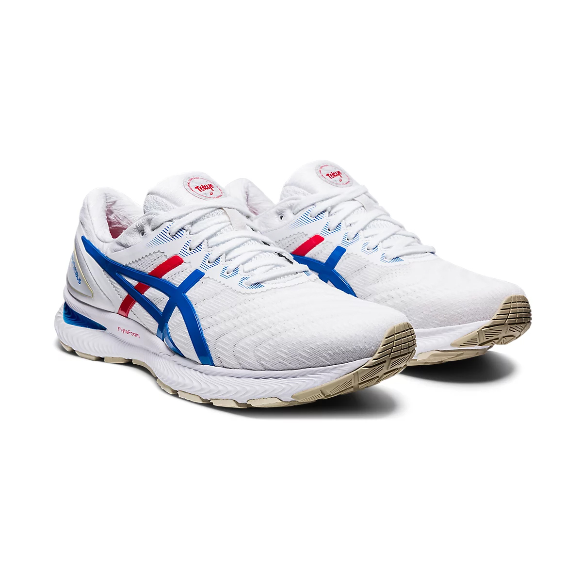 Tenis Asics Hombre GEL NIMBUS 22 Blanco 1011A780.100