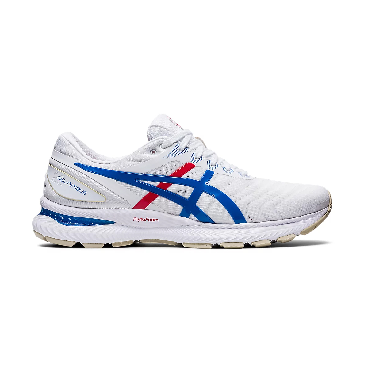 Tenis Asics Hombre GEL NIMBUS 22 Blanco 1011A780.100
