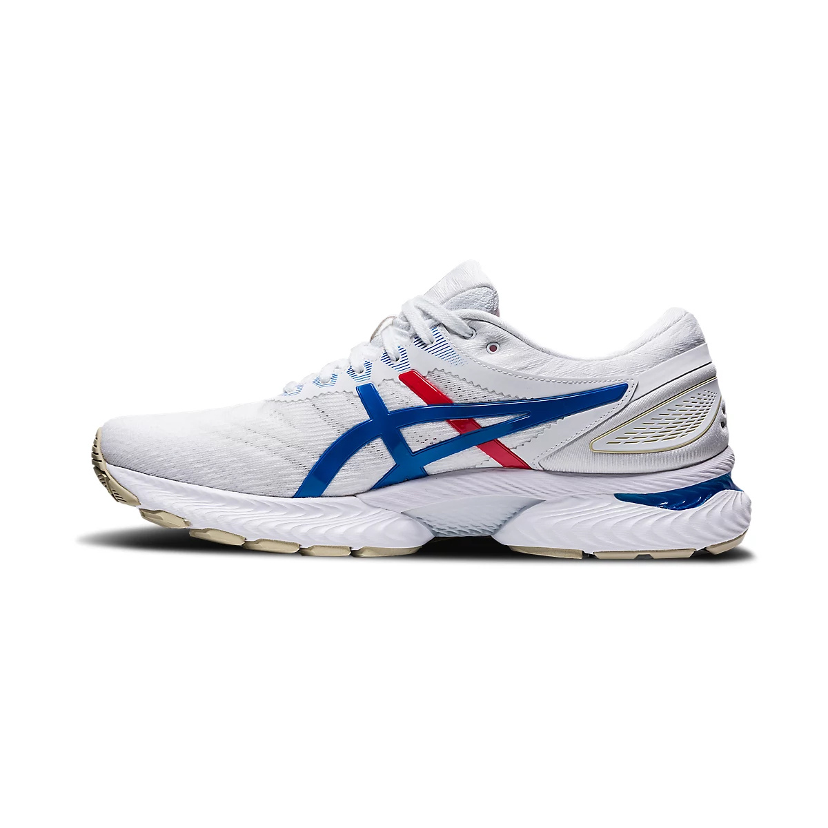 Tenis Asics Hombre GEL NIMBUS 22 Blanco 1011A780.100