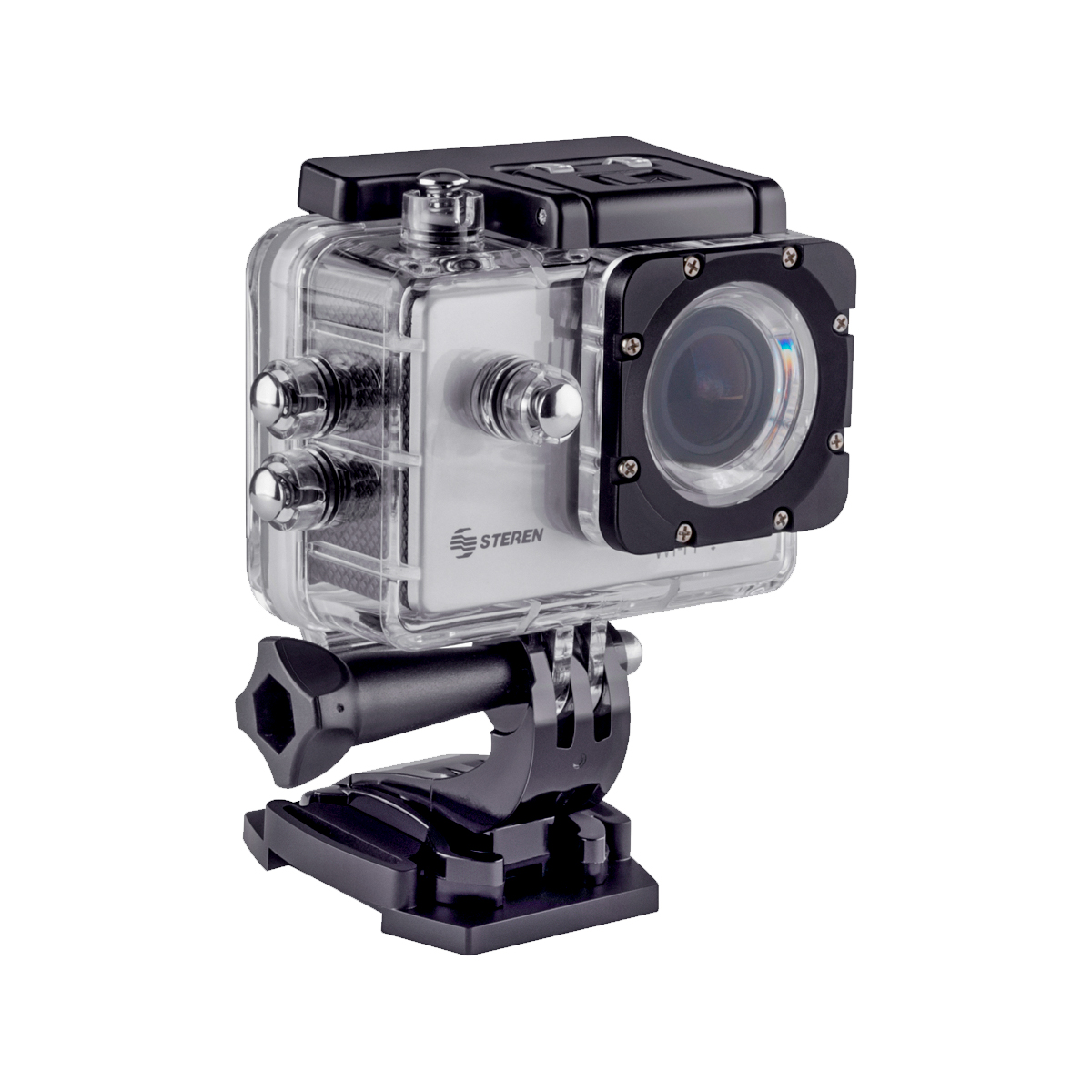 Cámara deportiva sumergible STEREN CAM-500 Vincúlala por Wi-Fi a tu celular