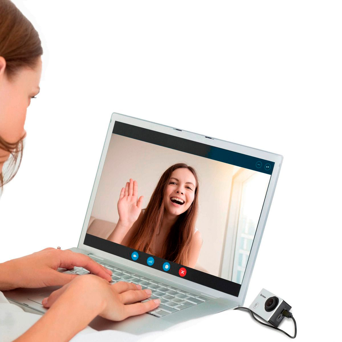 Cámara deportiva sumergible STEREN CAM-500 Vincúlala por Wi-Fi a tu celular