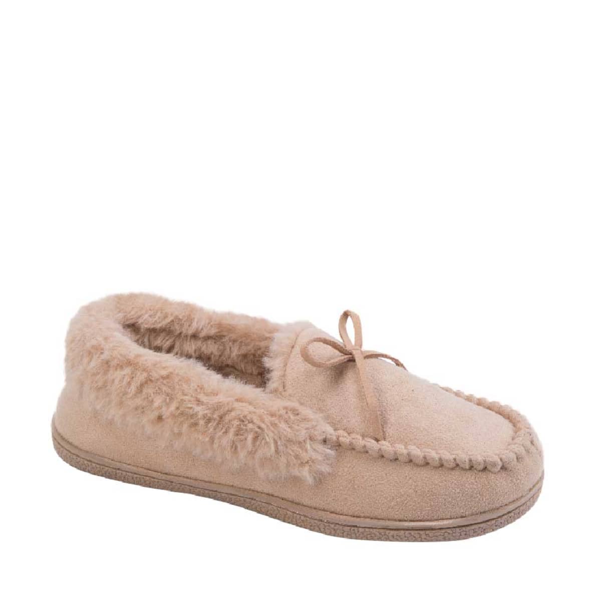 Pantuflas para mujer marca Confort Shosh, cerradas, color Camel, mod. 992820
