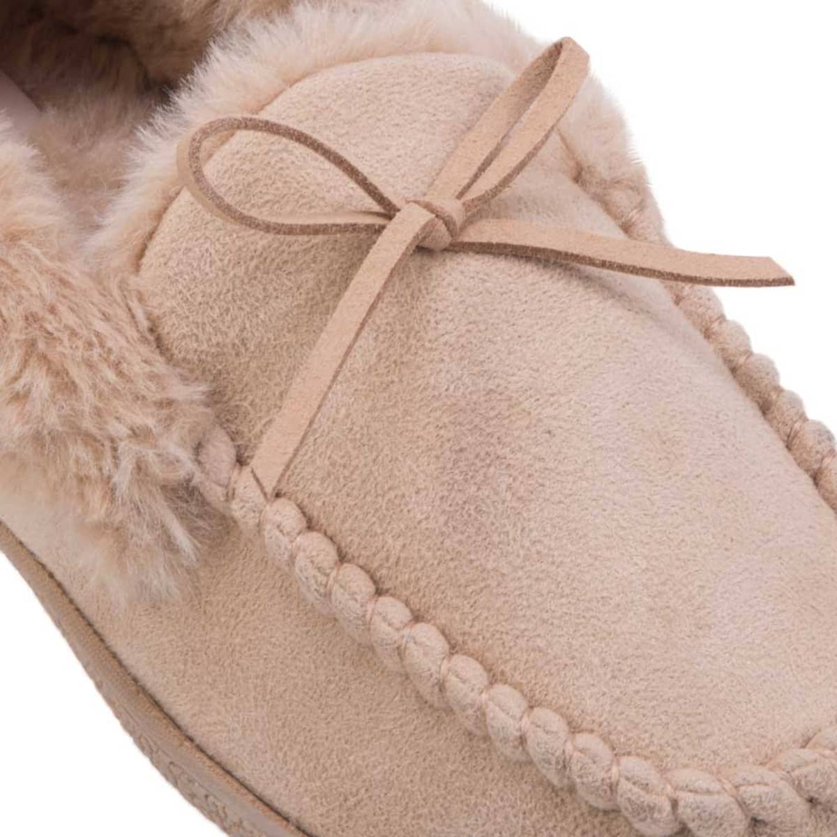 Pantuflas para mujer marca Confort Shosh, cerradas, color Camel, mod. 992820