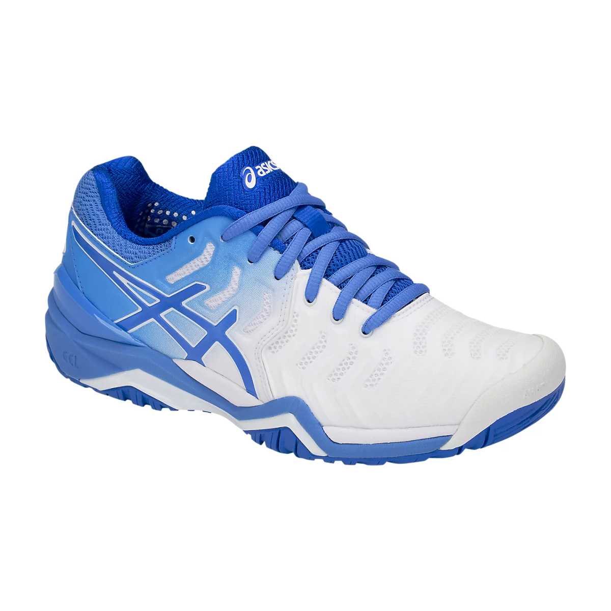 Tenis Asics Mujer GEL RESOLUTION  7 Blanco E751Y.101.