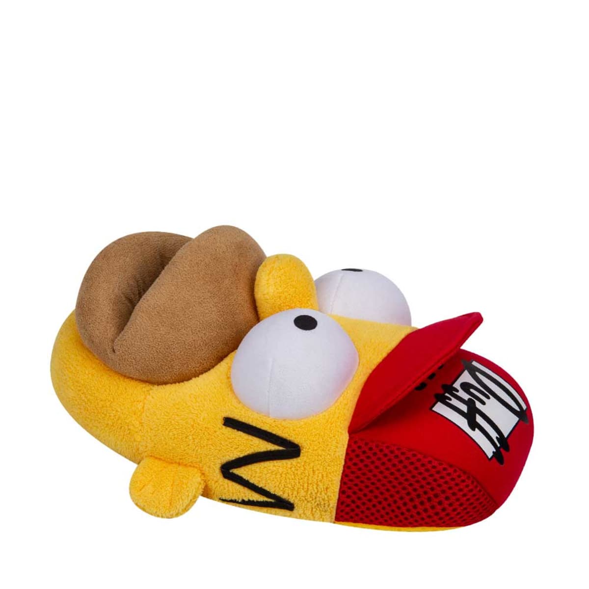 Pantuflas para hombre con la forma del rostro de Homero Simpson, mod. 825182