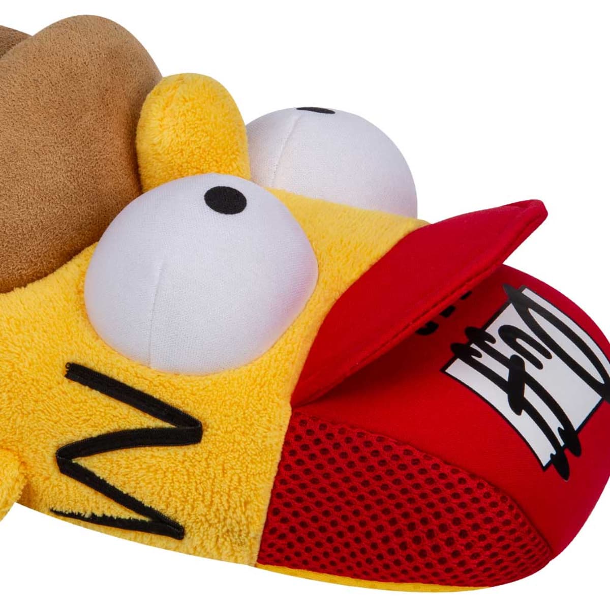 Pantuflas para hombre con la forma del rostro de Homero Simpson, mod. 825182