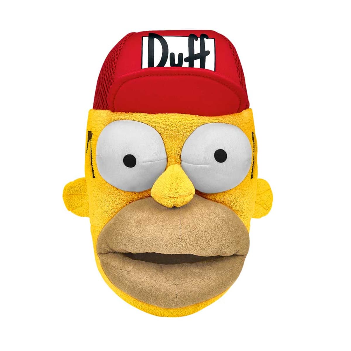Pantuflas para hombre con la forma del rostro de Homero Simpson, mod. 825182
