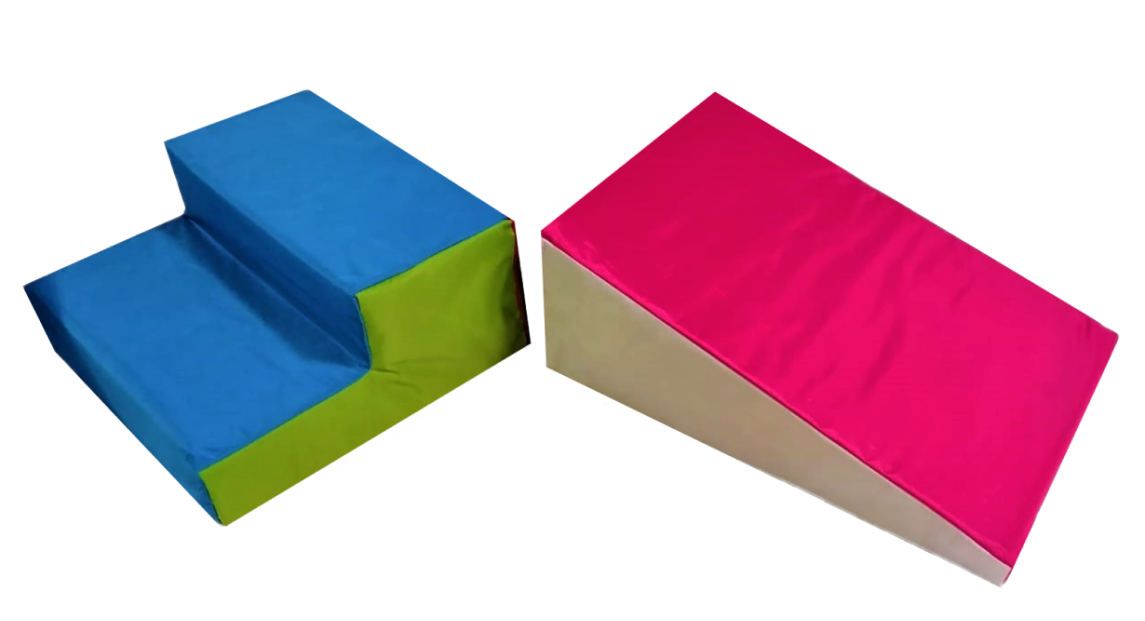 Alberca Cuadrada de Pelotas con 100 pelotas + Rampa + Escalera