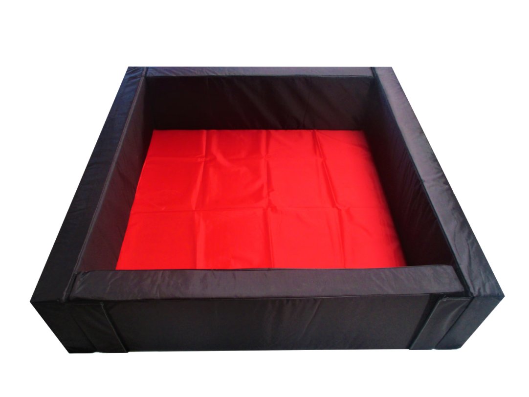 Alberca Cuadrada de Pelotas con 100 pelotas