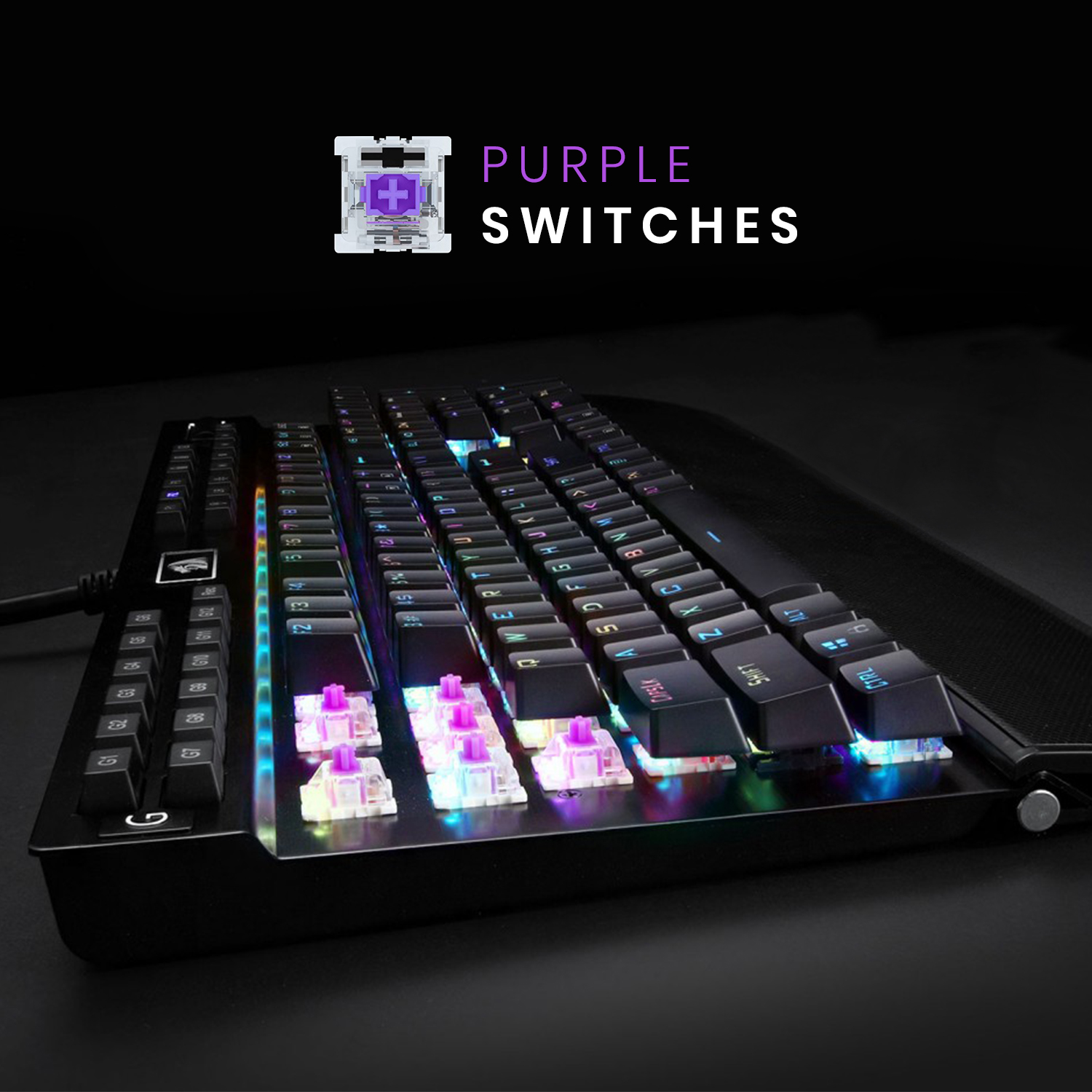 Teclado Gamer Redragon K550 Yama Mecánico Español