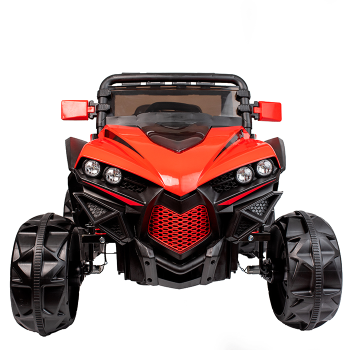 Carrito Montable Eléctrico Tipo Razer Color Rojo