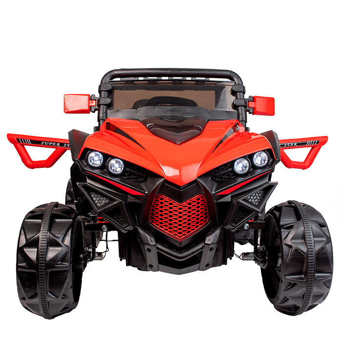 Carrito Montable Eléctrico Tipo Razer Color Rojo