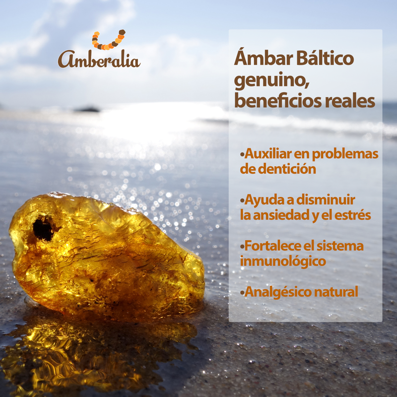 Amberalia, Collar de Ámbar Báltico para Adultos, Nudos entre cada cuenta - 100% Garantizado - Ámbar Importado de Lituania - Certificado por GIA, Ámbar Báltico Genuino   Cereza Pulido 40 cm