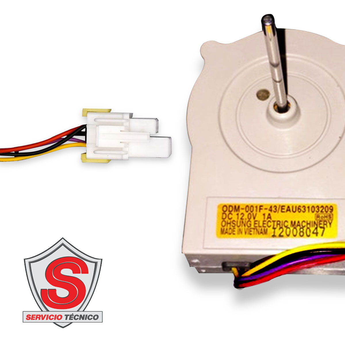 Motor Evaporador Eau63103209 Original Para Refrigerador LG