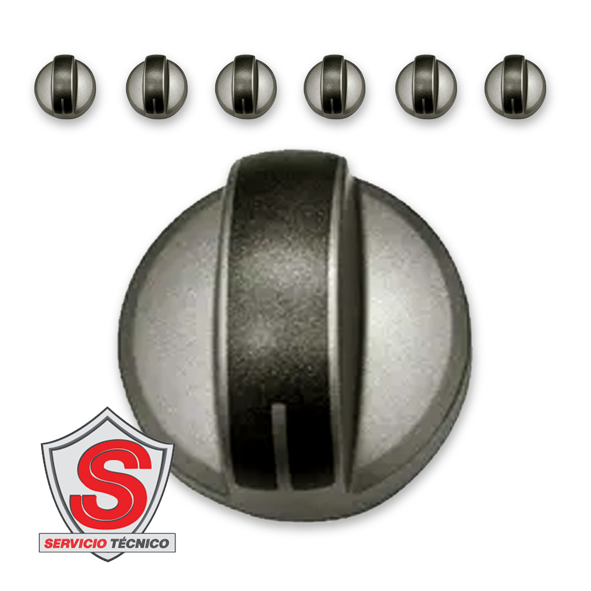 Perillas Originales Para Estufa Mabe - Kit De 6 Perillas