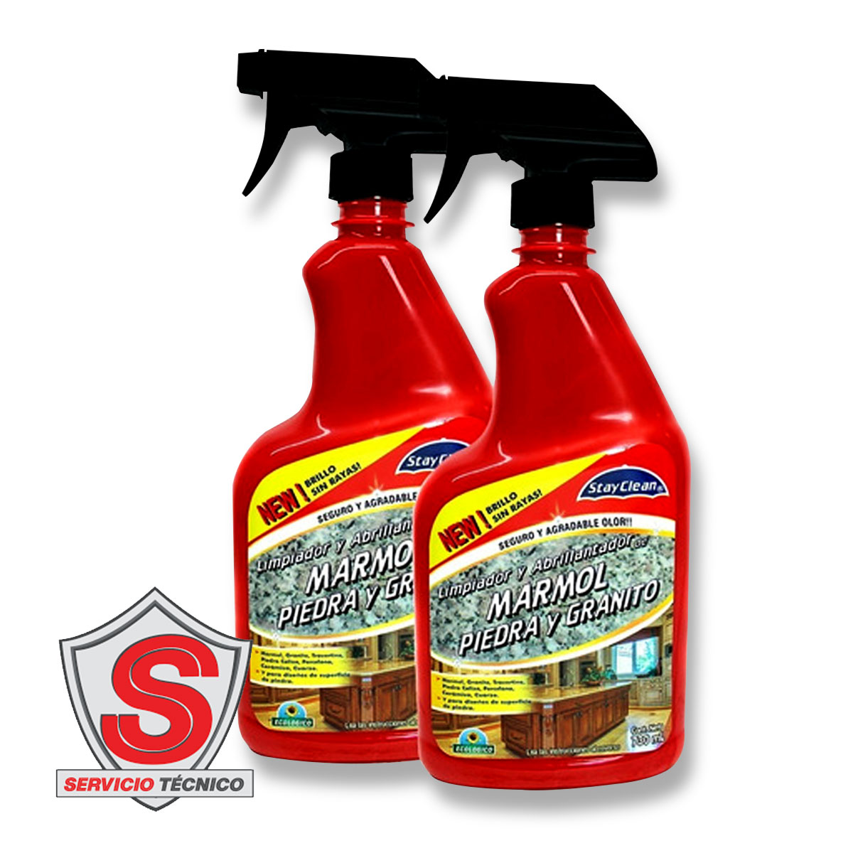 Limpiador Y Abrillantador Para Mármol Y Granito 2 Pack