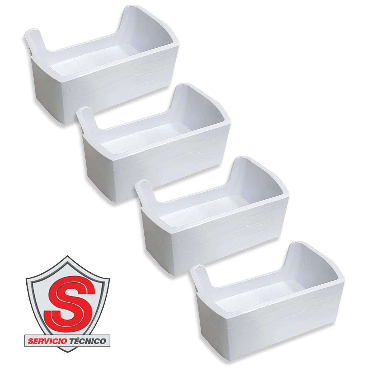 Bandeja Puerta Refrigerador Samsung Da97-12935b - 4 Pzs.