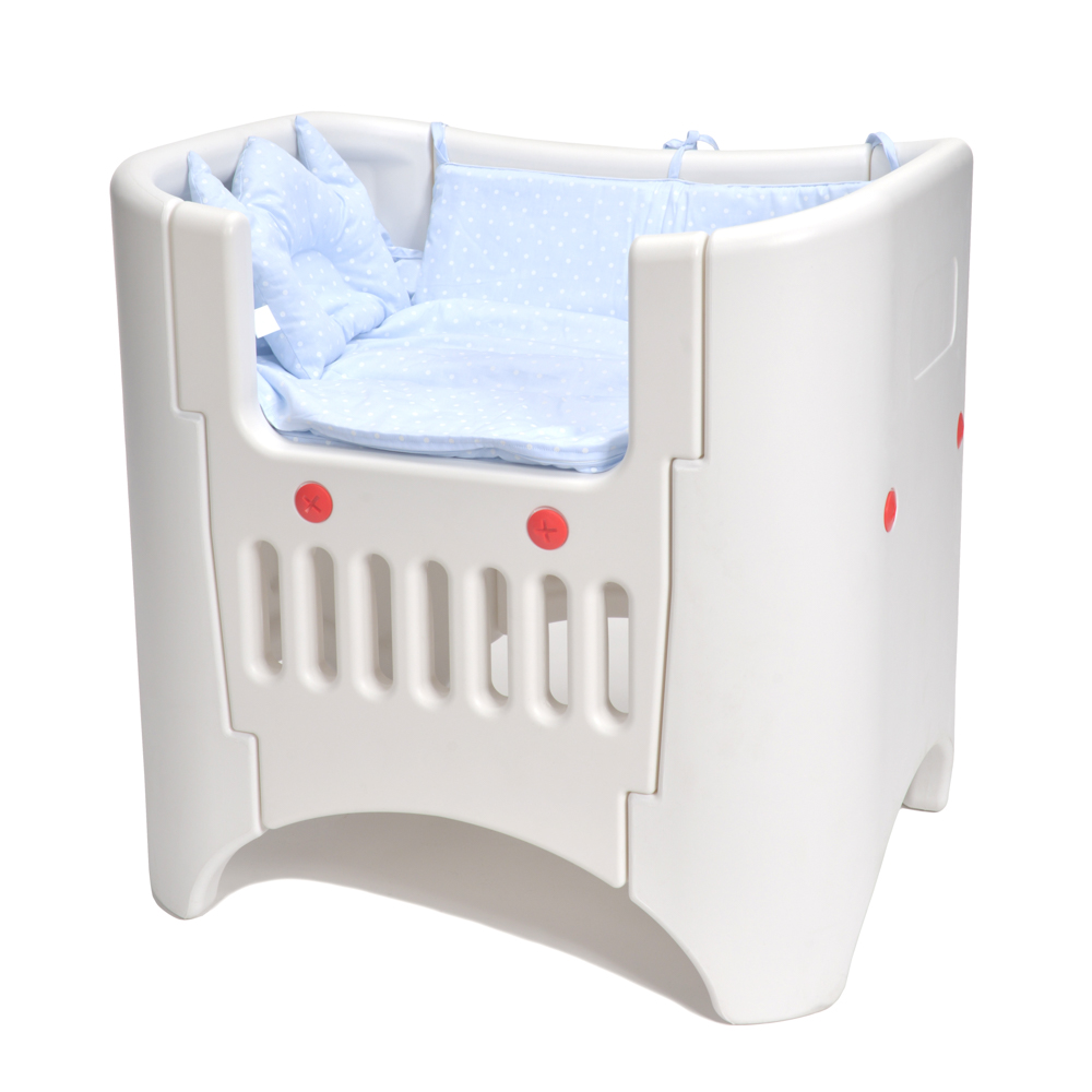 KE WOOW Cuna de lujo para perros, Cama de Noche Elevada para Perros, Gatos y otras Mascotas, Cunita para Cachorros y Gatitos, Dog's and Pets Cute Crib, Tamaño Mediano, Color Blanco