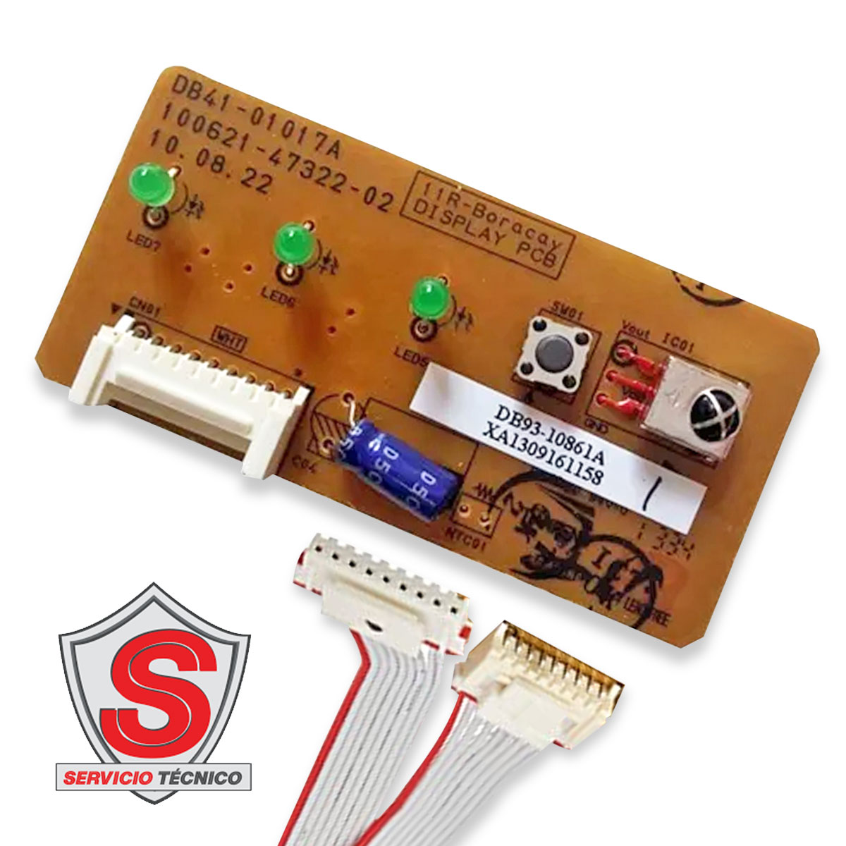 Tarjeta Display Db93-10861a Para Aire Acondicionado Samsung