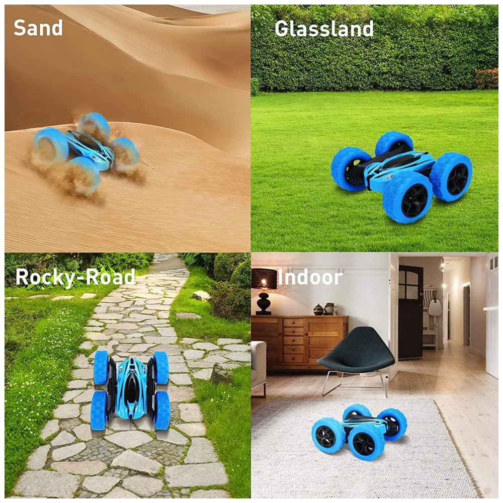 Carro De Control Remoto Deriva Rotación De 360 Grados TODO TERRENO