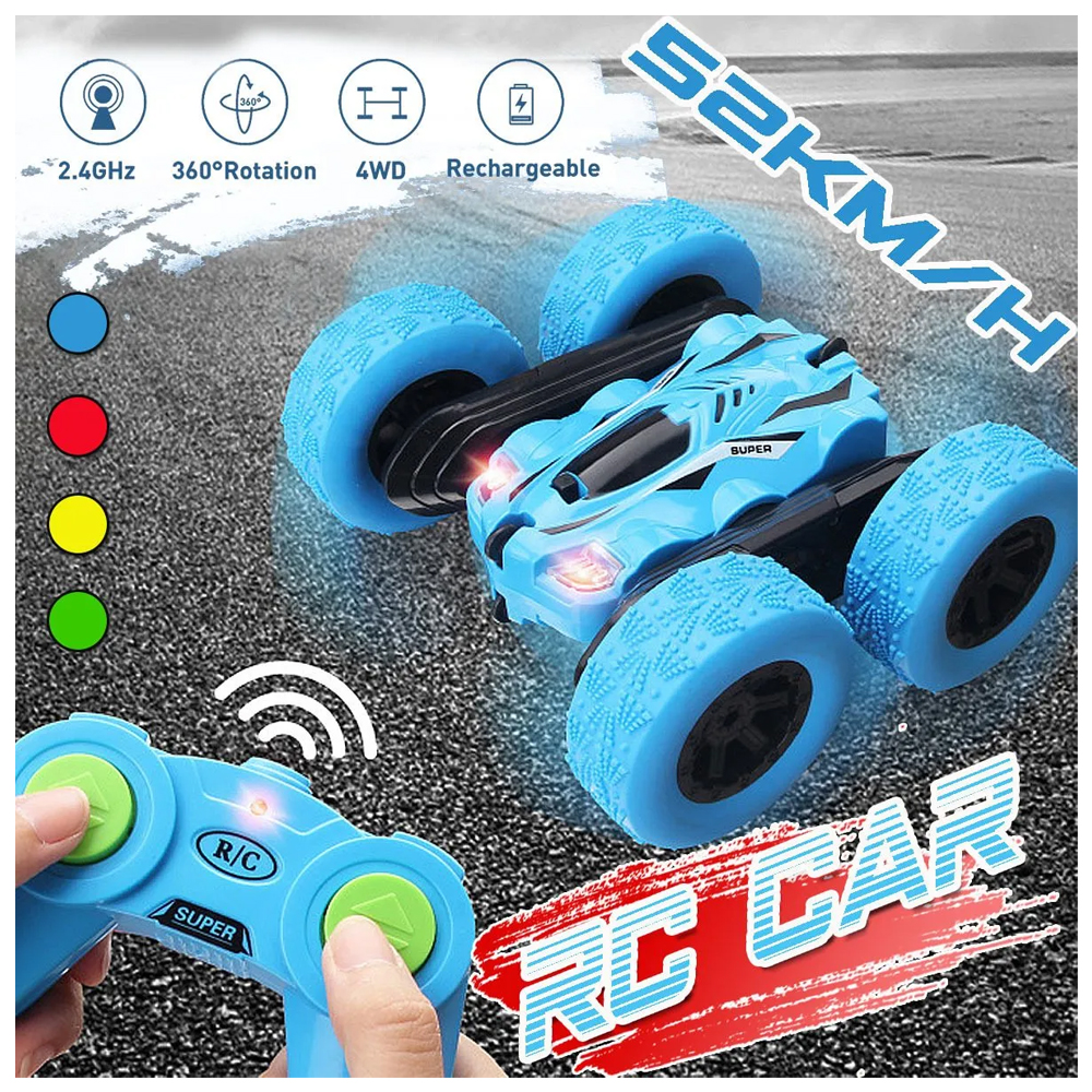 Carro De Control Remoto Deriva Rotación De 360 Grados TODO TERRENO