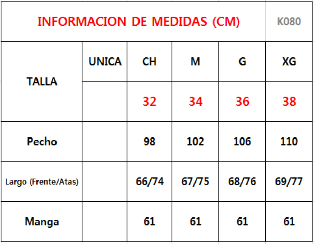 Blusa Mujer Moda Manga Larga V-K080-33