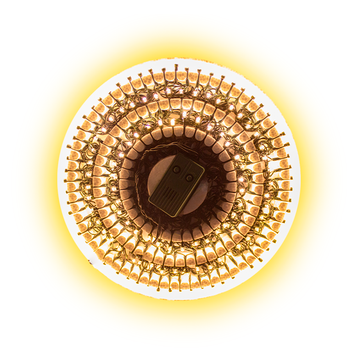 Serie de Luces Navideña 300 Led Musical Luz Calida 13.5 Mts