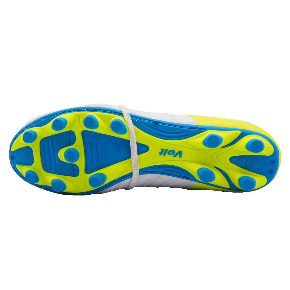 Zapato de Fútbol Voit Titan Fg White / Neon Yellow