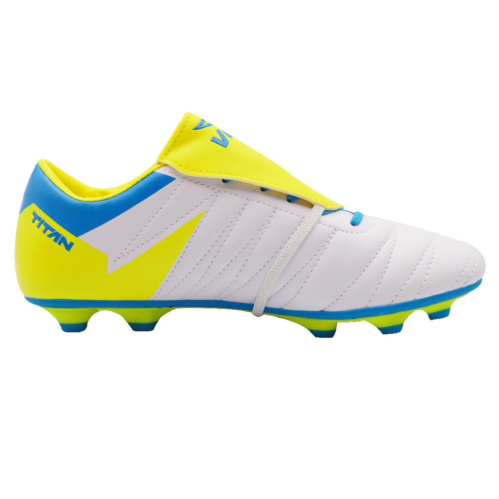 Zapato de Fútbol Voit Titan Fg White / Neon Yellow