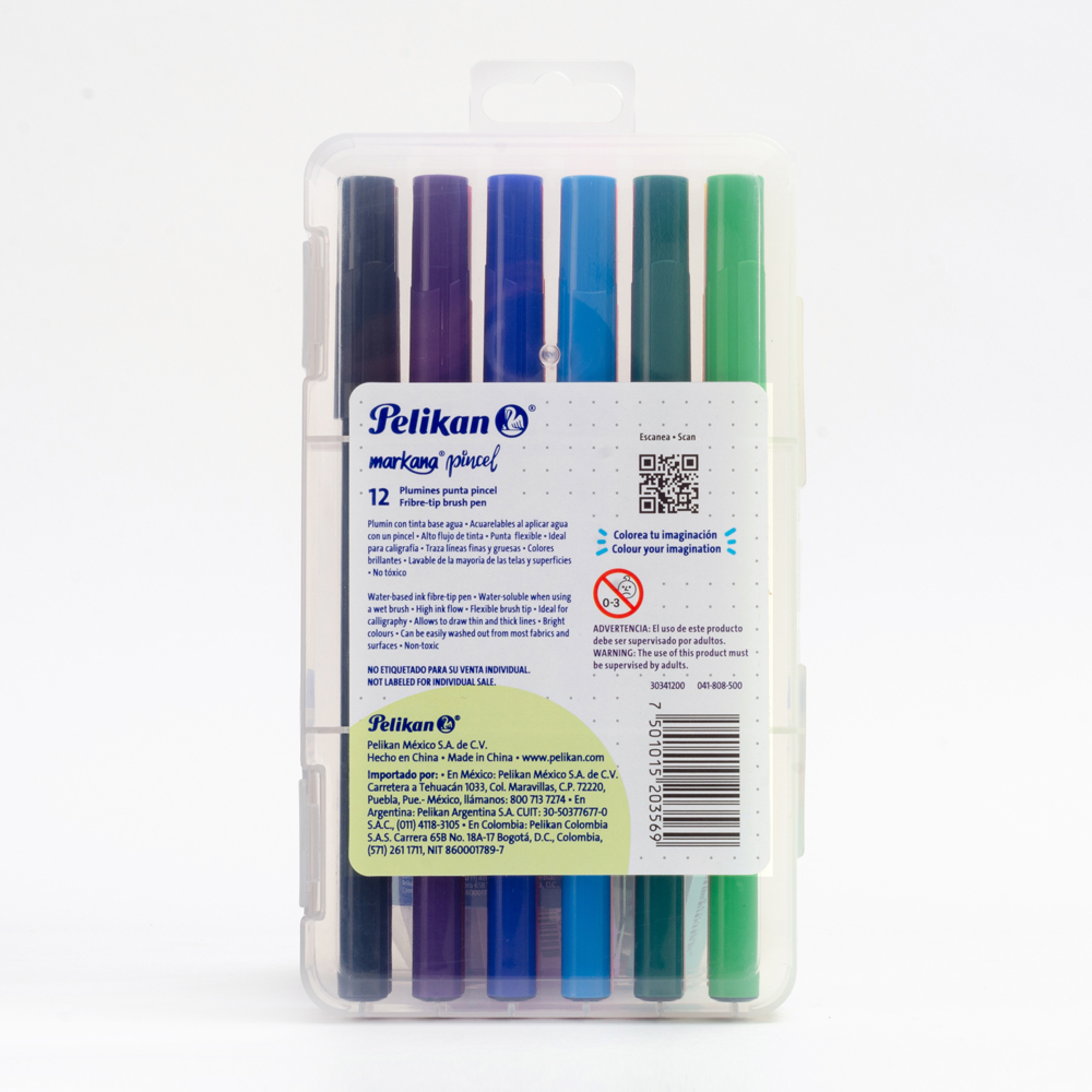 Markana Pincel Pelikan con 12 piezas